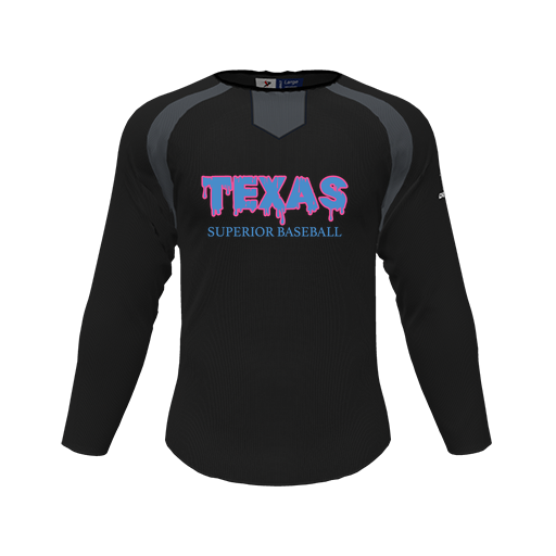 [CUS-DFW-PULL-FLC-CNK-LSL-BLK-YS-LOGO3] Pullover (Youth S, Black, Logo 3)