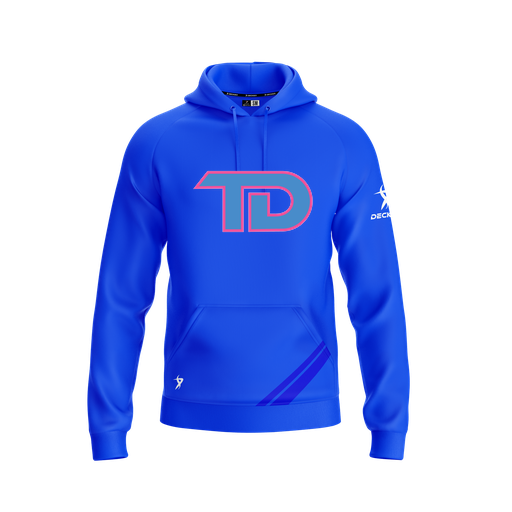 [FOLHSMRY-YXS-LOGO1] Decker Summit Hoodie (Youth XS, Royal, Logo 1)