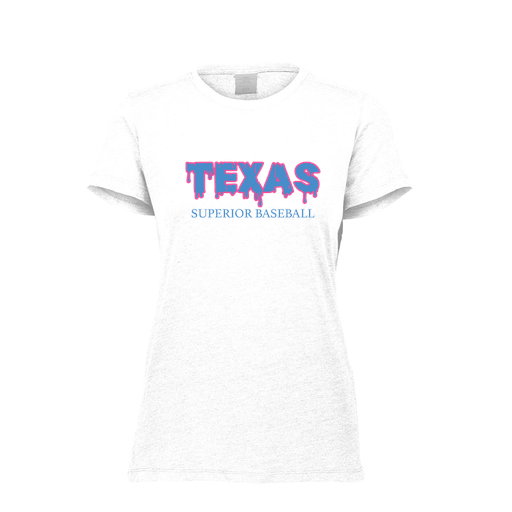 [FTSCUBWH-FAXS-LOGO3] Decker Women's Tri-Blend T-Shirt - Short Sleeve (Female Adult XS, White, Logo 3)