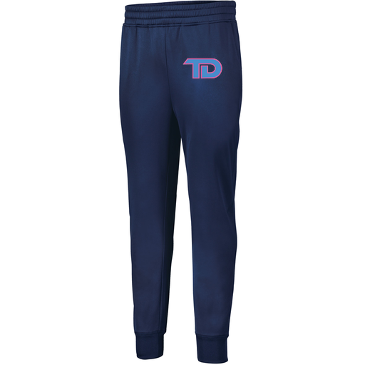 [5566.065.XS-LOGO1] Men's PERFORMANCE FLEECE JOGGER (Adult XS, Navy, Logo 1)