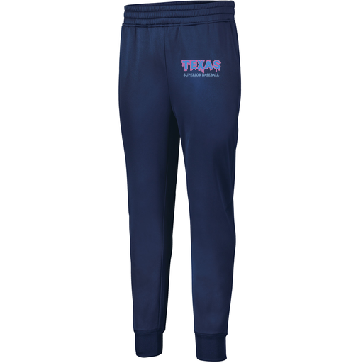 [5566.065.XS-LOGO3] Men's PERFORMANCE FLEECE JOGGER (Adult XS, Navy, Logo 3)