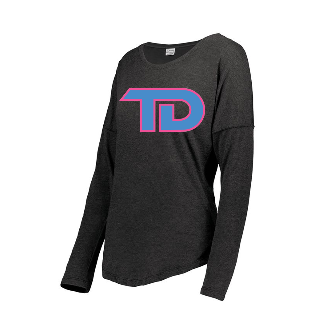 Decker Women's Tri-Blend T-Shirt - Long Sleeve